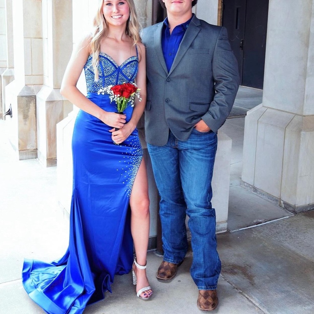 Royal Blue Prom dress
